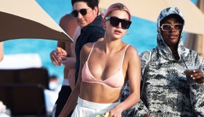 Hailey Baldwin NYE 2017