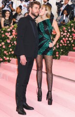 Miley Cyrus and Liam Hemsworth
Costume Institute Benefit celebrating the opening of Camp: Notes on Fashion, Arrivals, The Metropolitan Museum of Art, New York, USA - 06 May 2019