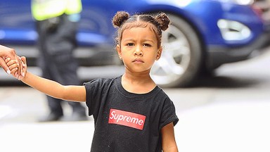 North West looking upset