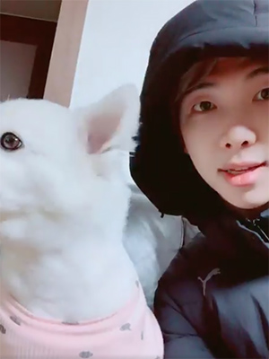 RM With A Dog