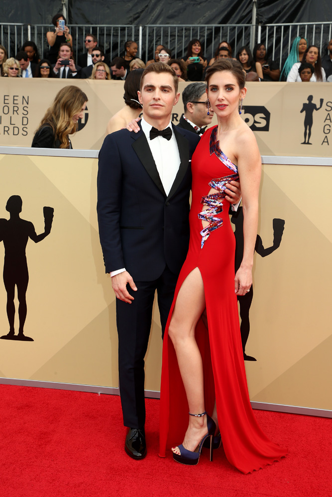 Dave Franco and Alison Brie
24th Annual Screen Actors Guild Awards, Arrivals, Los Angeles, USA - 21 Jan 2018