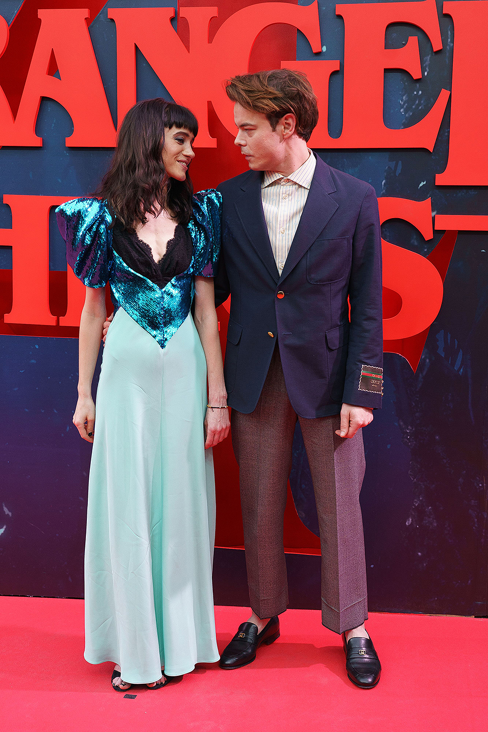 Natalia Dyer and Charlie Heaton attend the premiere of the new season of 'Stranger Things' the series they star at the cinema callao in Madrid.
'Stranger Things' Season 4 Premiere, Callao Cinema, Madrid, Spain - 18 May 2022