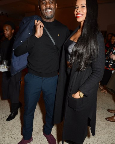 Idris Elba and Sabrina Dhowre
Ferrari: Under the Skin Exhibition, London, UK - 14 Nov 2017