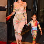 New York, NY  - Kylie Jenner looks amazing as she exits the Ritz-Carlton Hotel with her daughter Stormi to attend Jean Paul Gaultier x The Webster Celebrate the Launch of “Flower Collection” this evening in New York City.

Pictured: Kylie Jenner

BACKGRID USA 2 MAY 2023 

USA: +1 310 798 9111 / usasales@backgrid.com

UK: +44 208 344 2007 / uksales@backgrid.com

*UK Clients - Pictures Containing Children
Please Pixelate Face Prior To Publication*