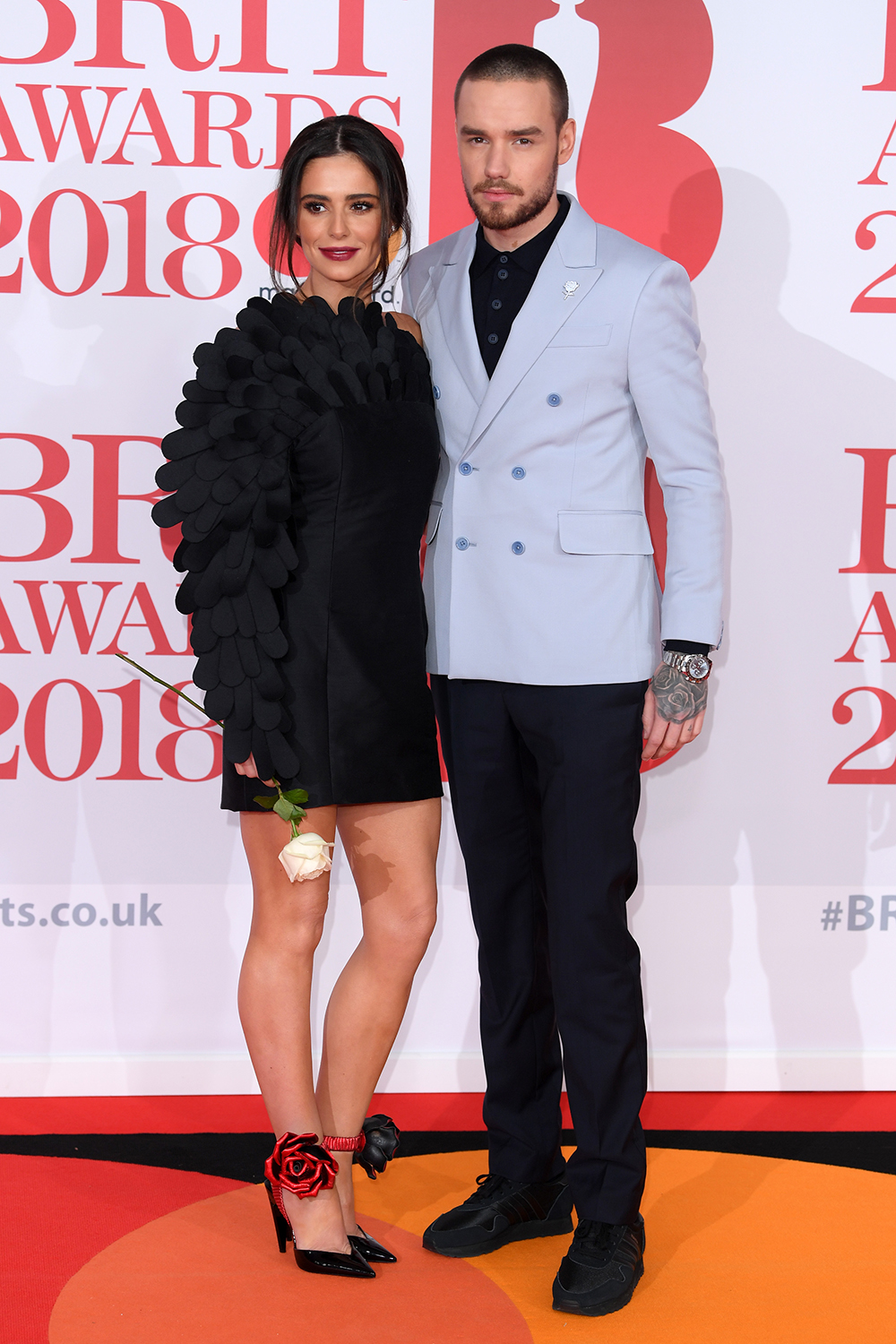 Cheryl and Liam Payne
38th Brit Awards, Arrivals, The O2 Arena, London, UK - 21 Feb 2018