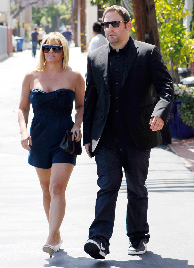 Nicole Eggert and David Weintraub
Nicole Eggert and David Weintraub out and about, Los Angeles, America - 21 May 2010
Nicole Eggert and David Weintraub shopping with friends at Fred Segal in West Hollywood