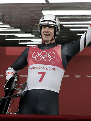 Olympic luger