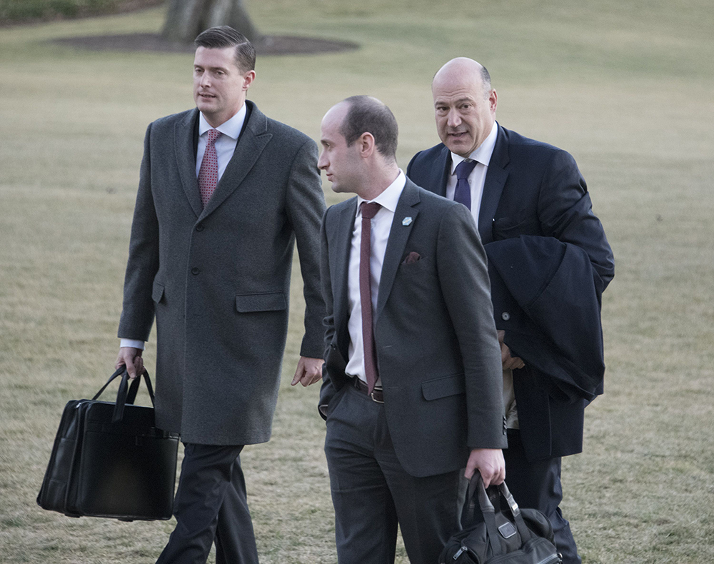 Trump Arrives at the White House, Washington, USA - 18 Jan 2018