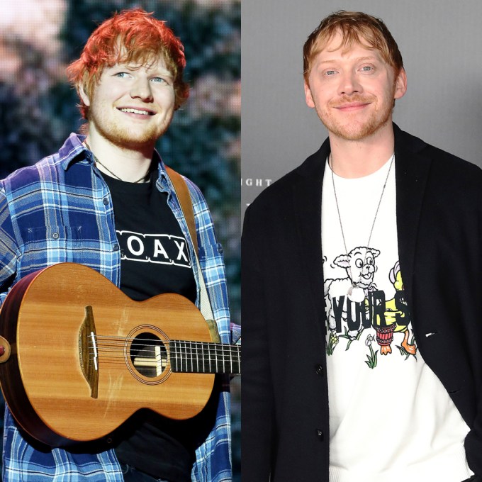 Ed Sheeran & Rupert Grint