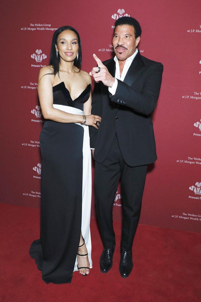 Lionel Richie & Lisa Parigi At The Prince’s Trust Gala