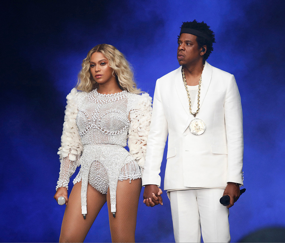 Beyonce and Jay-Z in concert, 'On The Run II Tour', Paris, France - 14 Jul 2018