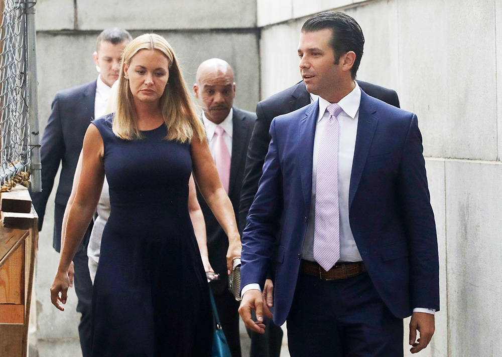 Donald Trump Jr Divorce, New York, USA - 26 Jul 2018