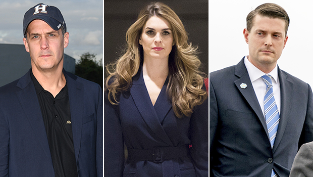 Hope Hicks Corey Lewandowski and Rob Porter