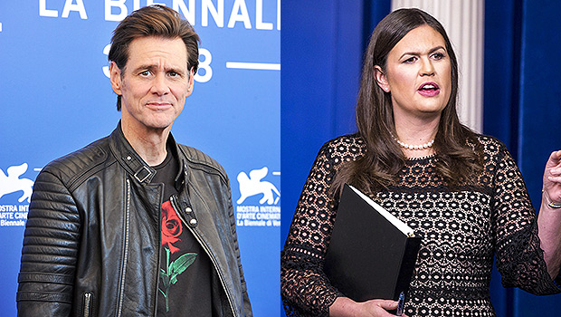 Jim Carrey and Sarah Huckabee