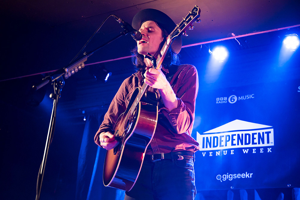 James Bay
James Bay in concert at Oran Mor, Glasgow, Scotland, UK - 02 Feb 2022