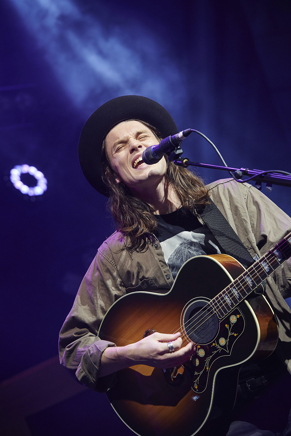 Editorial use only
Mandatory Credit: Photo by Joseph Branston/Future/Shutterstock (6899180l)
Swindon United Kingdom - October 9: Portrait Of English Indie Rock Musician James Bay Photographed Soundchecking Before A Live Performance At Oasis Leisure Centre In Swindon On October 9
James Bay Portrait Shoot, Swindon
SWINDON, UNITED KINGDOM - OCTOBER 9: Portrait of English indie rock musician James Bay, photographed soundchecking before a live performance at Oasis Leisure Centre in Swindon, on October 9, 2015. (Photo by Joseph Branston/Total Guitar Magazine)