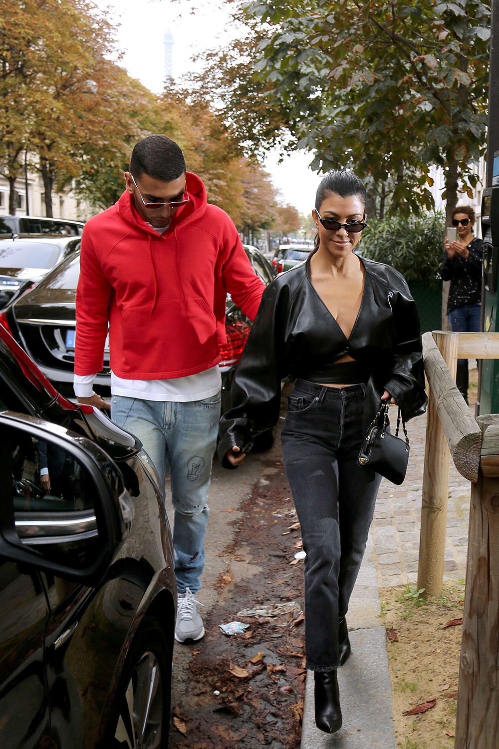 Kourtney Kardashian out and about, Paris Fashion Week, France - 27 Sep 2017