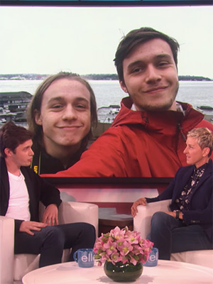 Nick Robinson & His Gay Brother