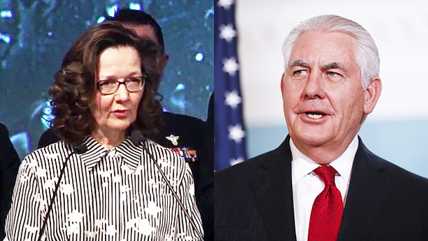 Gina Haspel And Rex Tillerson