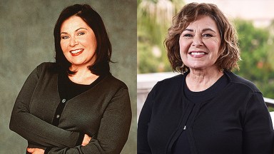 Roseanne Barr Then & Now