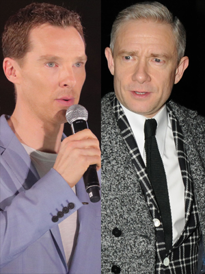 Benedict Cumberbatch Martin Freeman