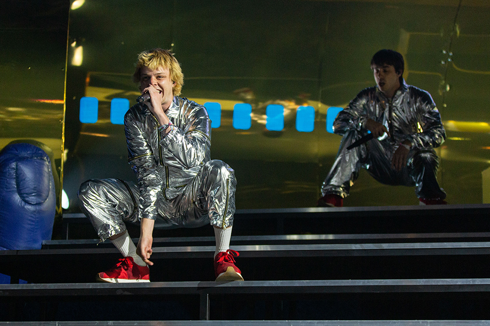 Brockhampton - Joba aka Russell Boring and Matt Champion
Bonnaroo Music and Arts Festival, Day 3, Manchester, USA - 15 Jun 2019