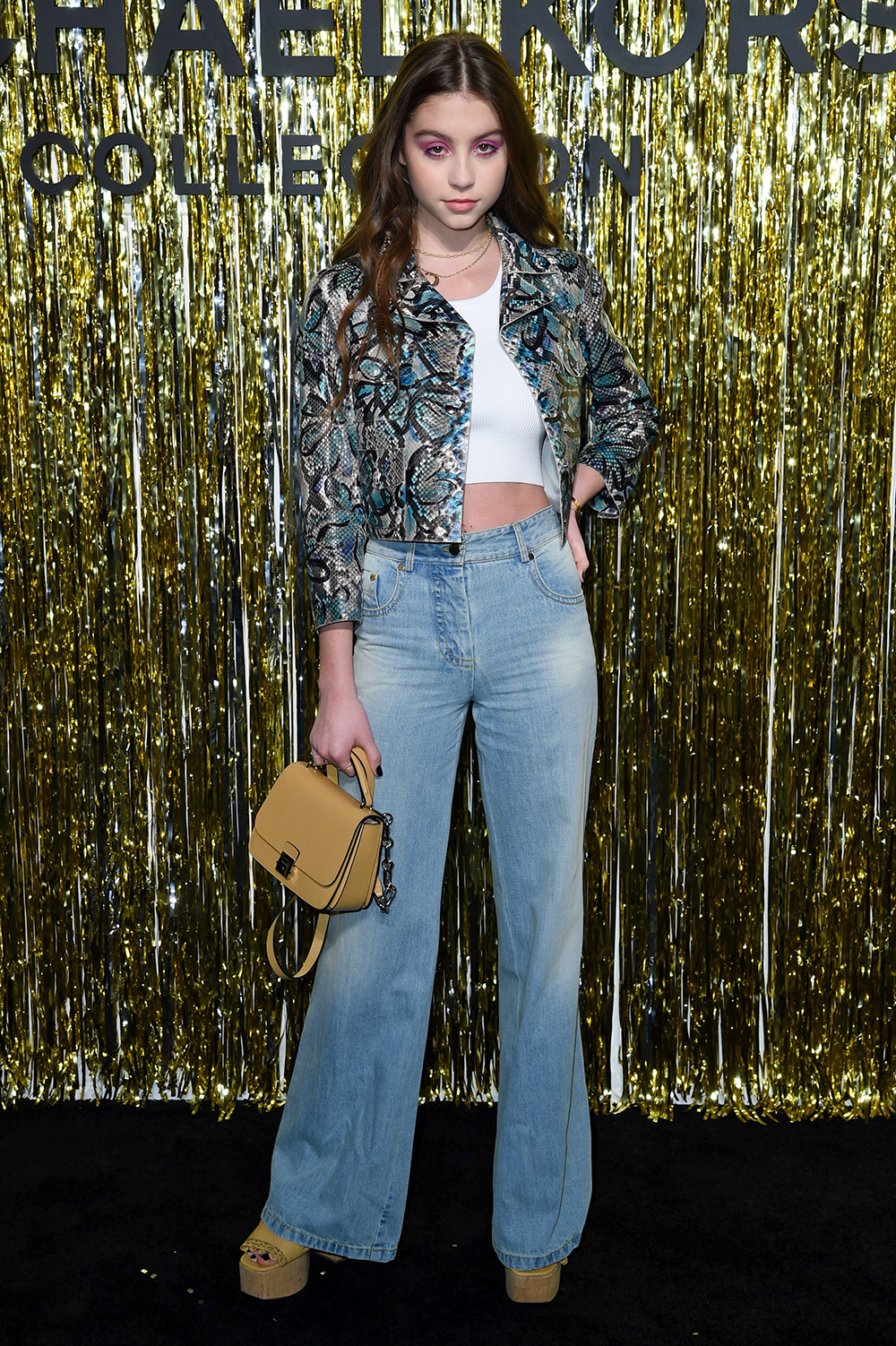 Carys Zeta-Douglas
Michael Kors show, Arrivals, Fall Winter 2019, New York Fashion Week, USA - 13 Feb 2019
Wearing Michael Kors Same Outfit as catwalk model *9879725t