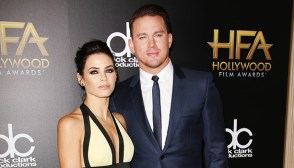 Jenna Dewan And Channing Tatum On A Red Carpet