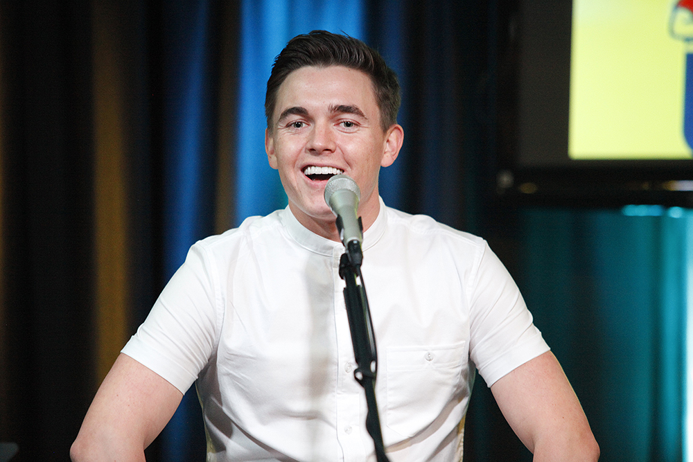 Jesse McCartney
Jesse McCartney visits Q102 Performance Theater, Bala Cynwyd, Pennsylvania, America - 11 Jun 2014