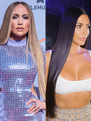 Stars Long Hair Extensions Photos