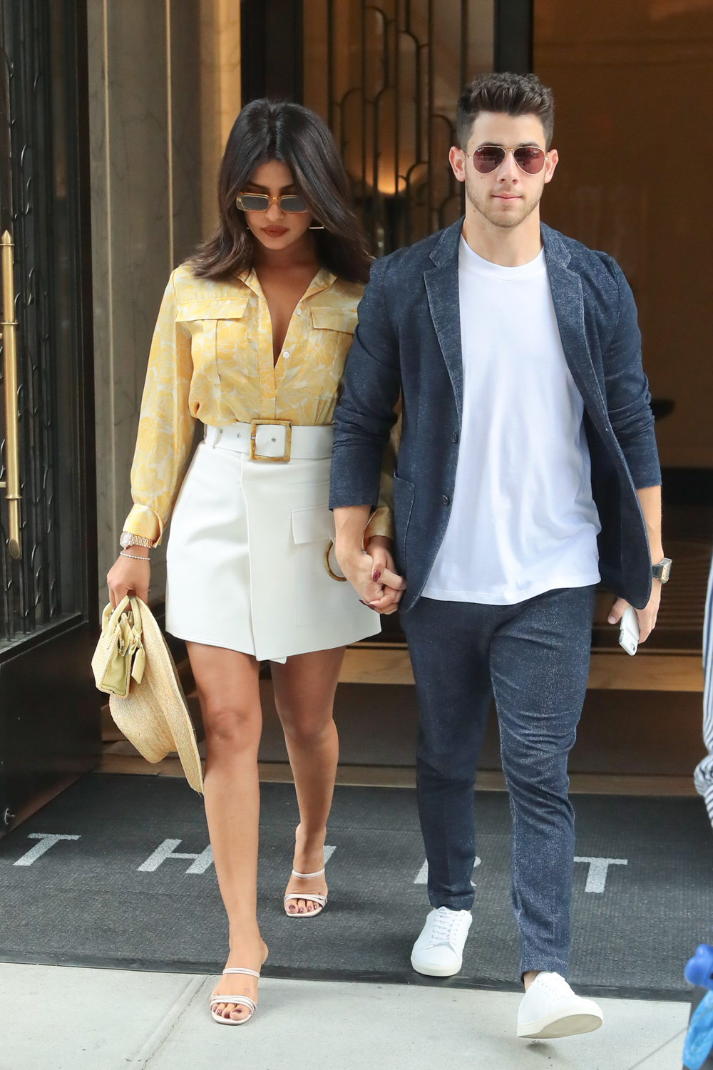 Nick Jonas With His Wife Priyanka Chopra Steps out NYC