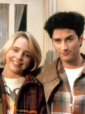 Lecy Goranson & Glenn Quinn