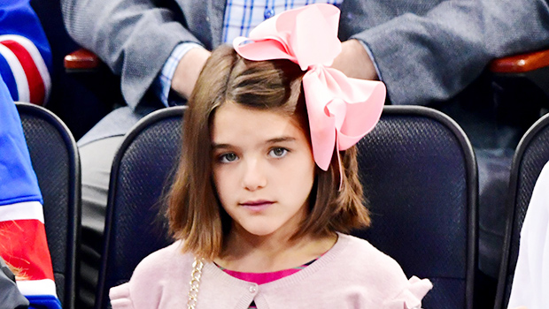 Suri Cruise looking sad