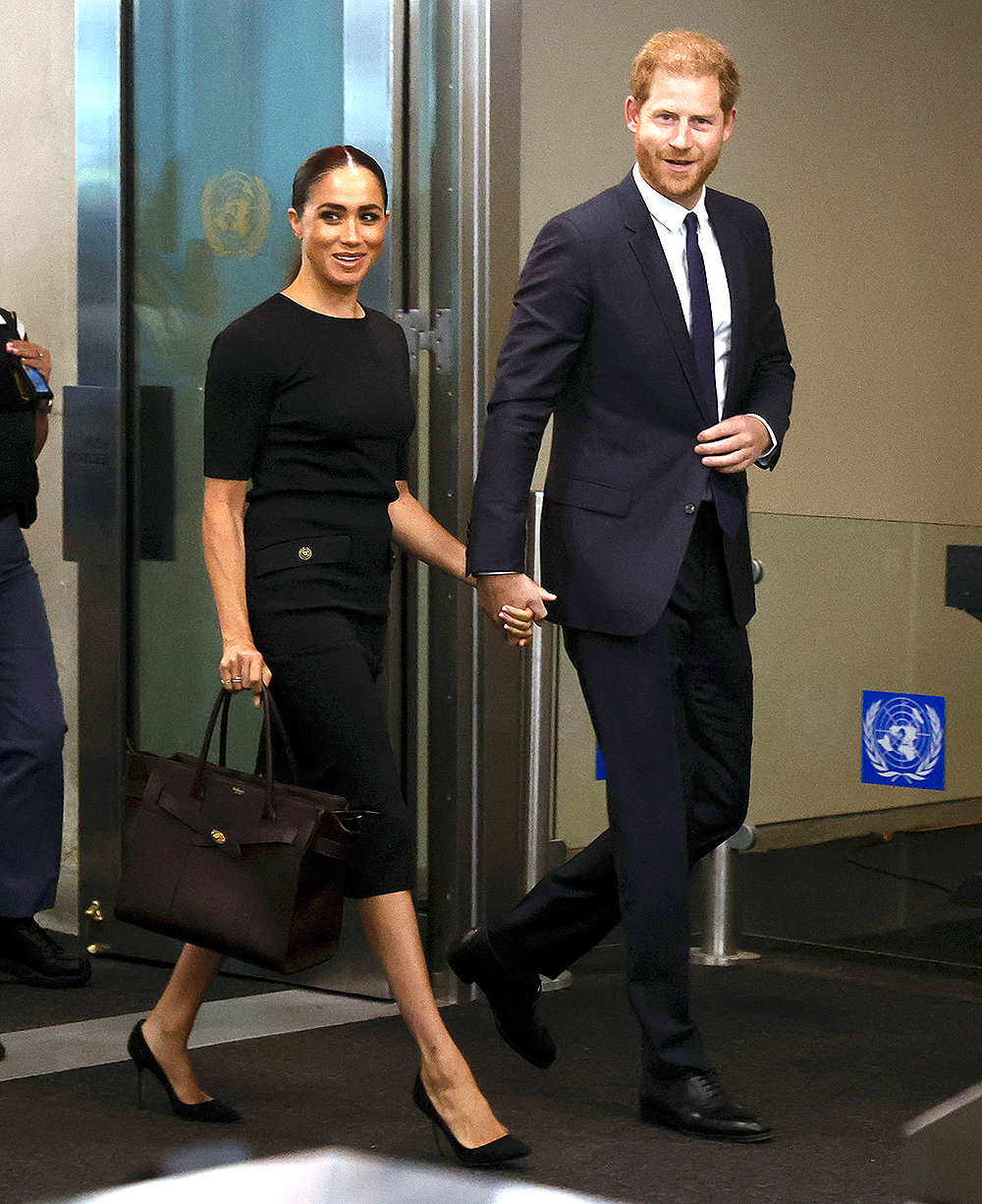 Britain's Prince Harry and Meghan Markle visit United Nations to mark Nelson Mandela Day, New York, USA - 18 Jul 2022