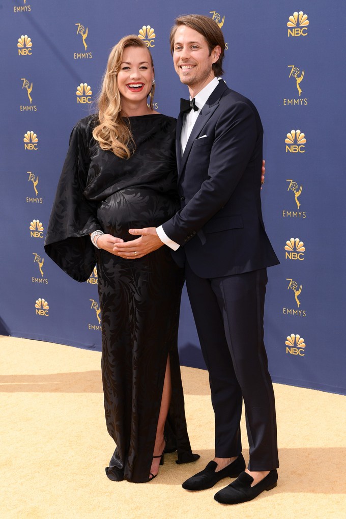 Yvonne Strahovski At The Emmys