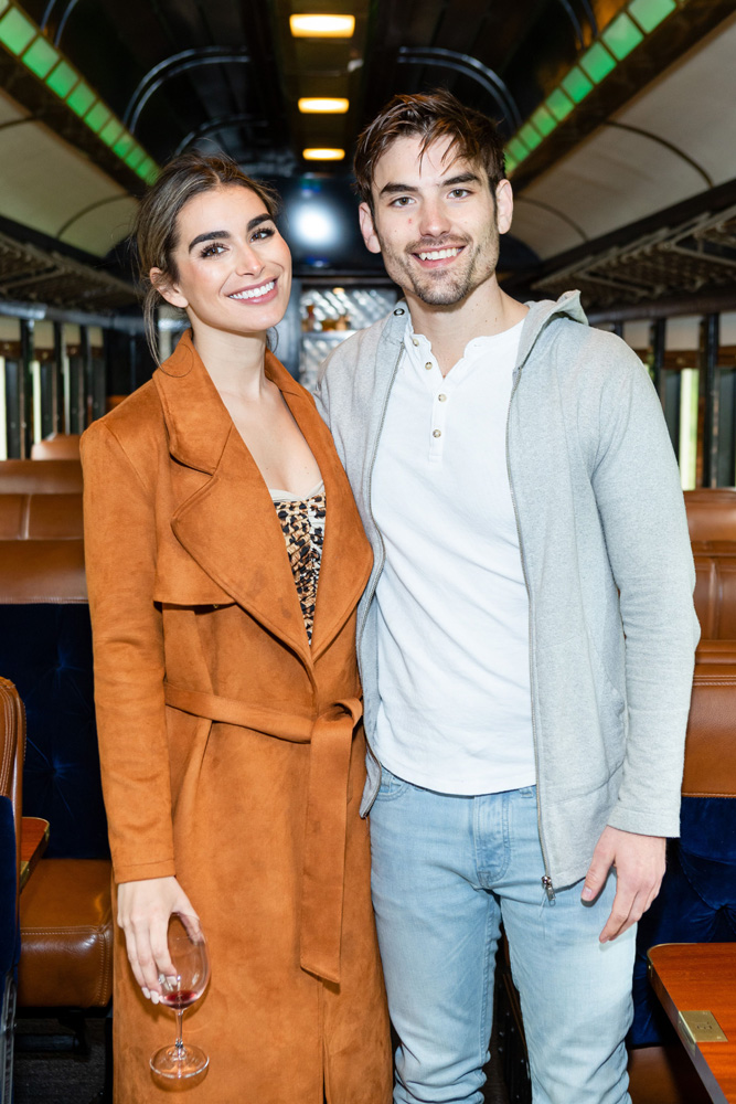 Ashley Iaconetti, Jared HaibonThe Napa Valley Wine Train, Napa, USA - 06 Apr 2019