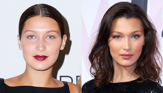 Bella Hadid Before/After