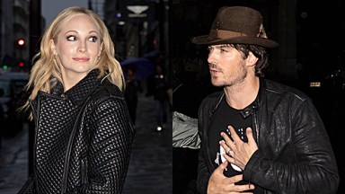 Candice King & Ian Somerhalder in Paris