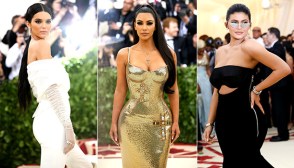 Kim Kardashian & Kendall & Kylie Jenner at Met Gala