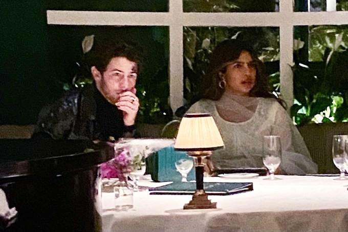 Priyanka Chopra and Nick Jonas have dinner the night before Diwali