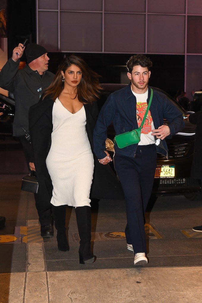 Priyanka Chopra & Nick Jonas In NYC