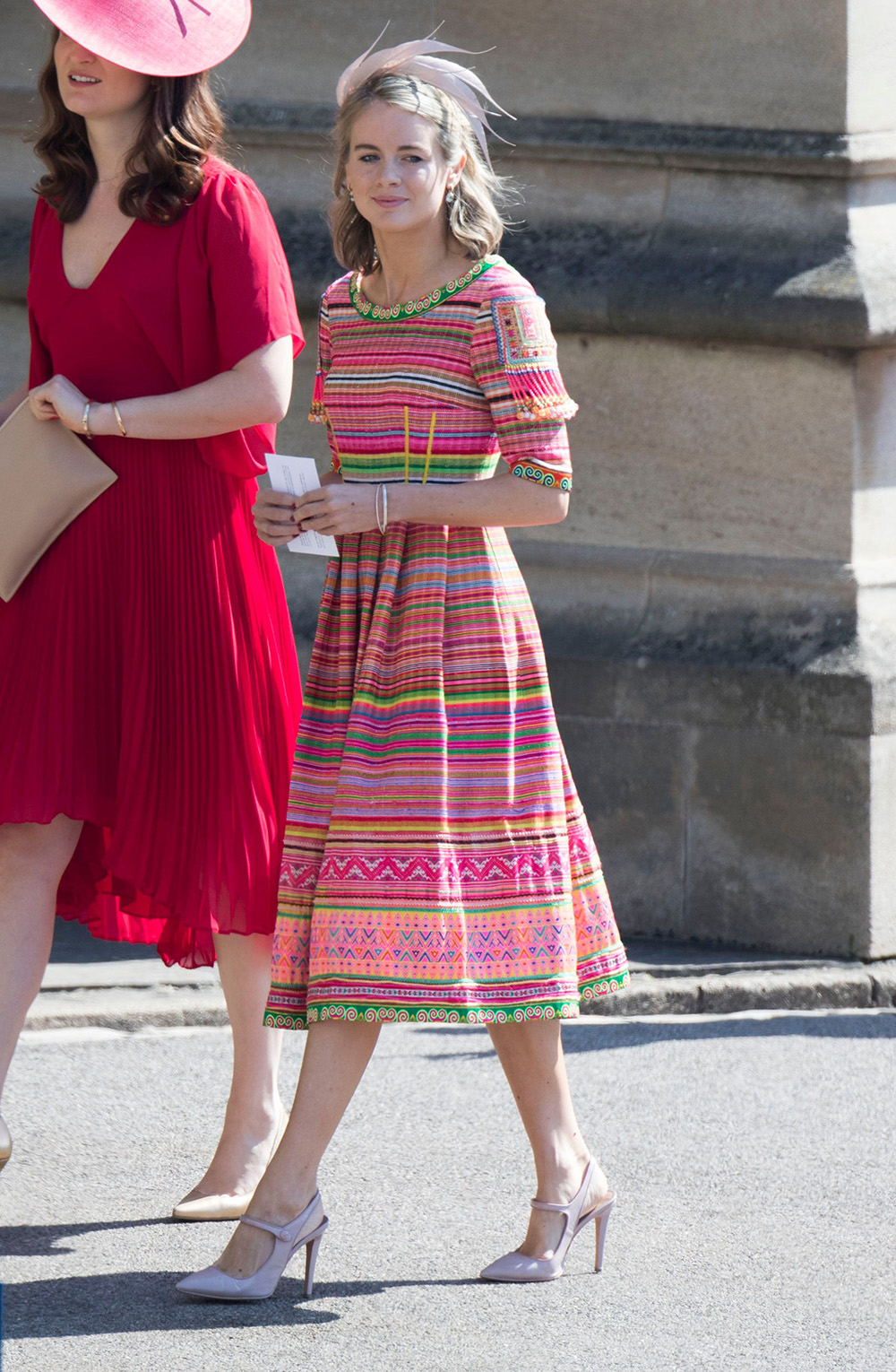 Cressida Bonas
The wedding of Prince Harry and Meghan Markle, Pre-Ceremony, Windsor, Berkshire, UK - 19 May 2018
WEARING EPONINE