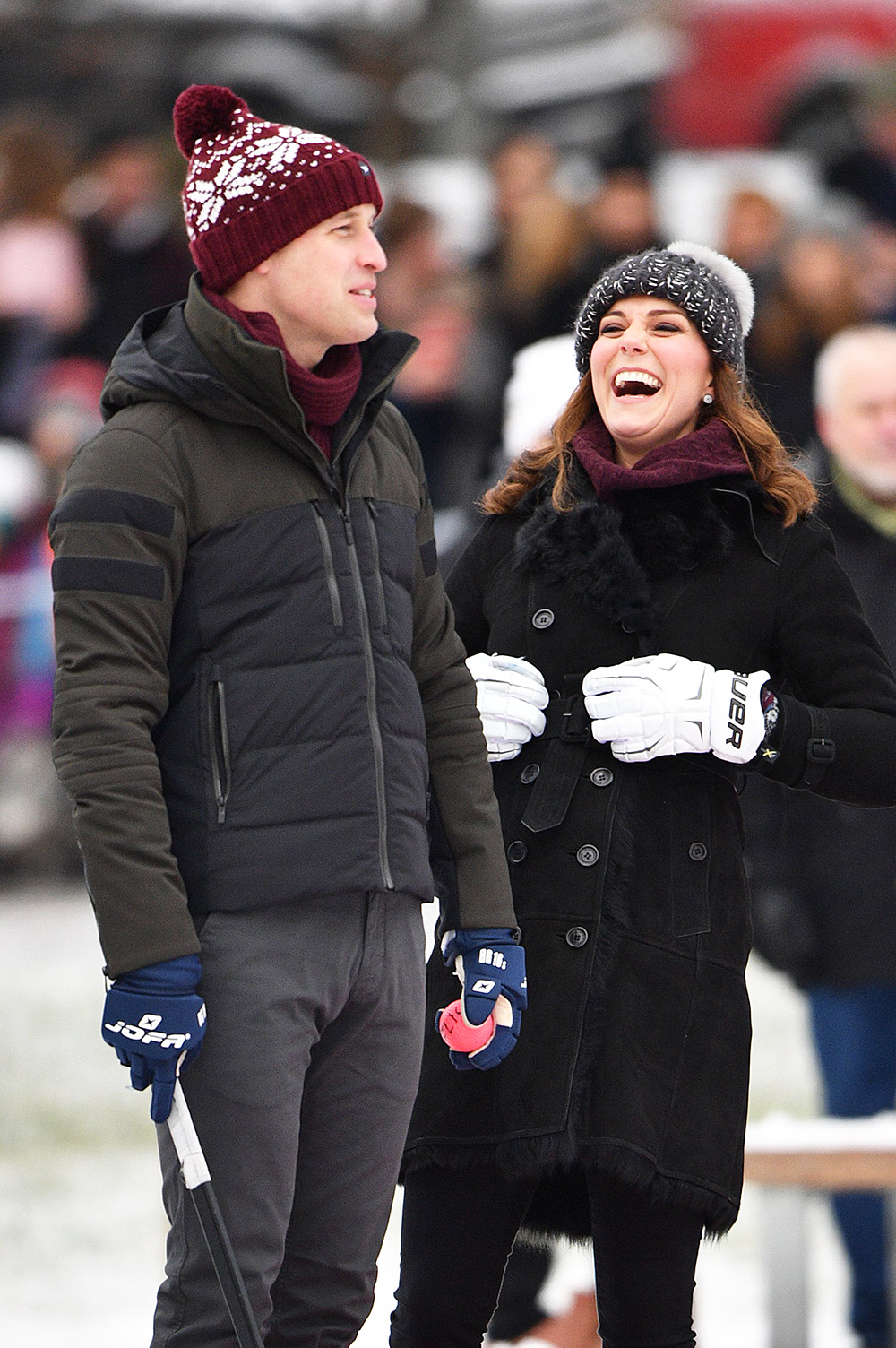 Prince William and Catherine Duchess of Cambridge visit to Sweden - 30 Jan 2018