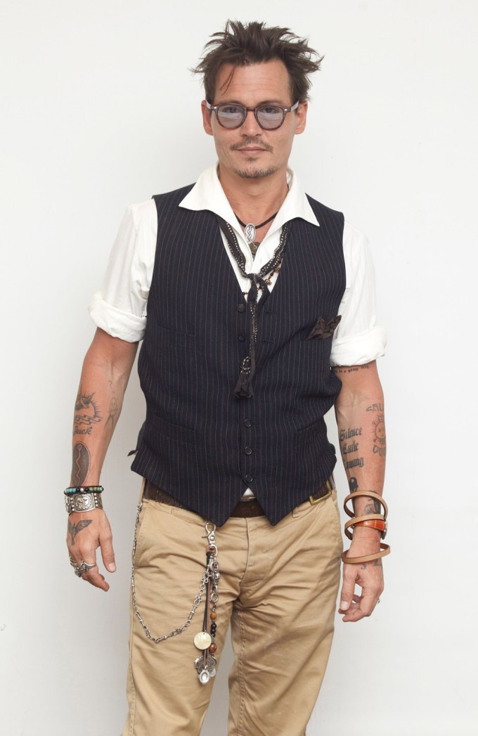 Johnny Depp looking good