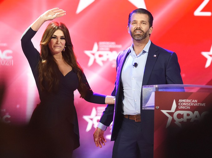 Don Trump, Jr. & Kimberly Guilfoyle At CPAC