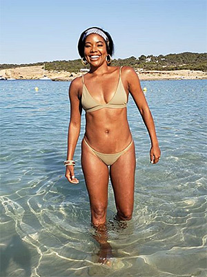 Gabrielle Union Bikini Spain 2018