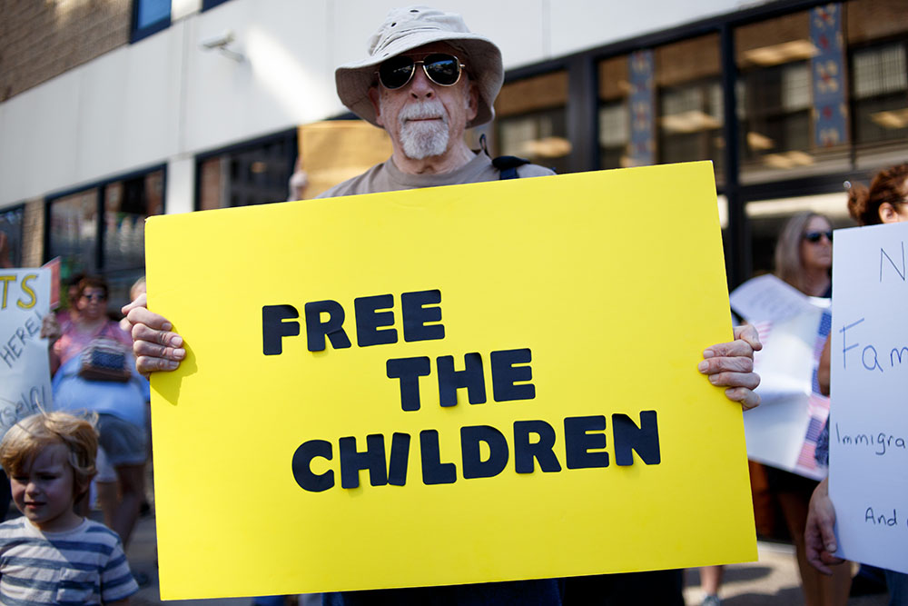 Families Belong Together Rally, Philadelphia, USA - 14 Jun 2018