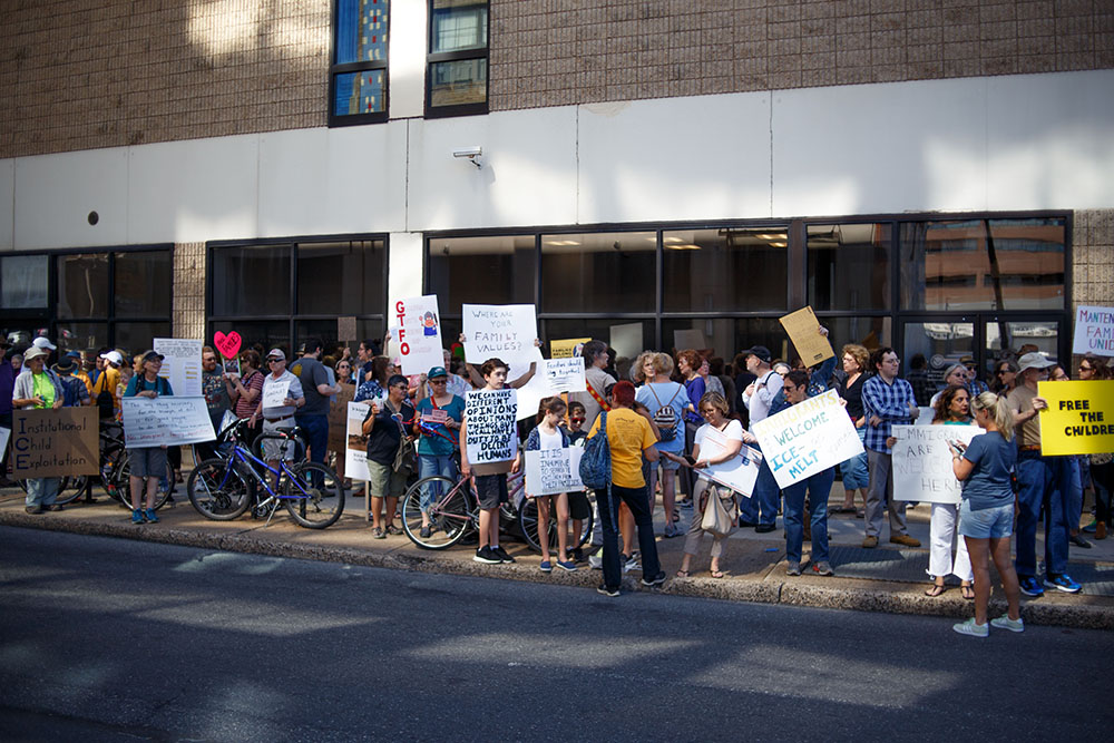 Families Belong Together Rally, Philadelphia, USA - 14 Jun 2018