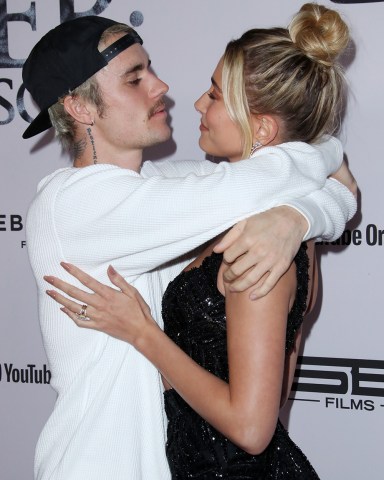 Justin Bieber and Hailey Bieber
'Justin Bieber: Seasons' TV show premiere, Regency Bruin Theatre, Los Angeles, USA - 27 Jan 2020