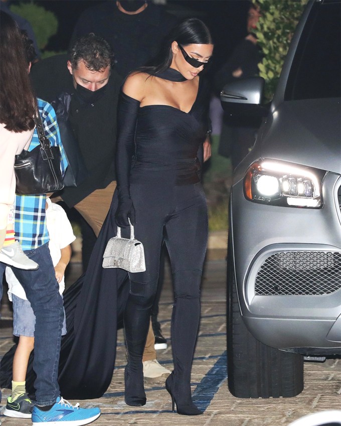 Kim Kardashian At Nobu